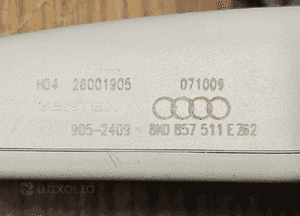Lusterko 8K0857511E Wsteczne Wewnetrzne Fotochrom Kamera Asysten Swiatel Audi A4 B8 A5 A6 C7 A7 Q5 A8 20