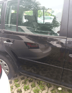 VW Touran I  drzwi tył tylne prawe LC9Z 1