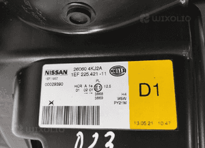 Lampa lewa przód przednia nissan navara iv D23 NP300 260604KJ2A 2015-2022 10