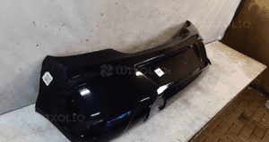 Zderzak tył tylny opel corsa d Z20R czarny 4