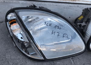 Mercedes SLK 170 lift lampa lewa prawa szkło lampy 4