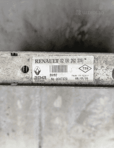 Intercooler Renault Clio 2 Thalia 1.5dci 8200252209 3