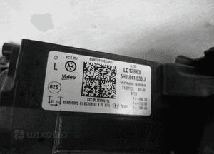 Vw golf viii 8 full led iq lampa przednia lewa 8