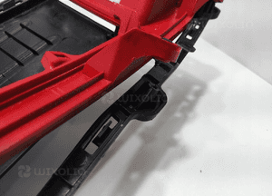 Listwa zderzaka tył tylna lampy kia rio iii 5D 86612-1W700 2014-2017 lift 12