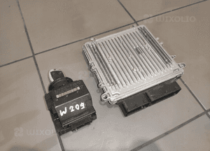 Mercedes W209 3.0CDI zestaw startowy komputer silnika ecu stacyjka kluczyk 2