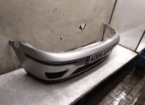Zderzak przód przedni ford focus MK.1 i lift fl srebrny halogeny 3