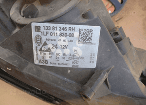 Lampa przednia przód prawa opel corsa e uk 3