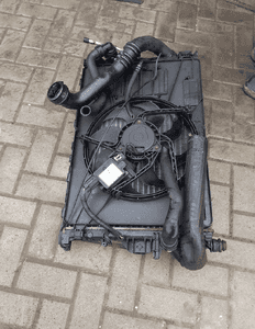 Ford Mondeo MK4 S-max Galaxy 1.6 1.8 2.0 TDCI chłodnica wody wentylator intercooler KOMPLET CHLODNIC 4