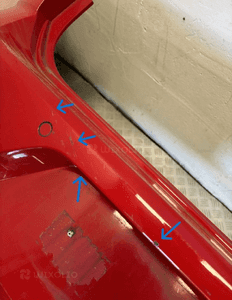 Zderzak tyl tylny 4 pdc vw golf vii 7 lift LY3D fv 7
