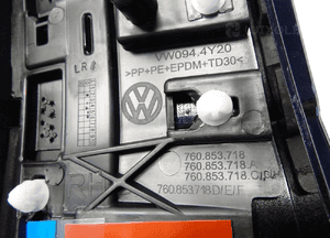 Vw touareg iii 760 listwa błotnika prawy przód now 7