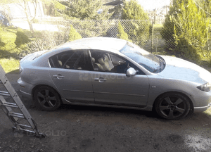 Mazda 3 BK 03-09  1.6 16V Prawa  Półośka półoś 8