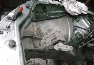 Opel Vectra C podluznica cwiartka przod przednia 2