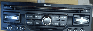 Citroen C3 C4 C5 Peugeot 208 308 5008 Radio CD RNEG1 96661984XT 6