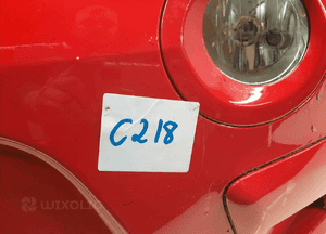 ^ ZDERZAK PRZÓD PRZEDNI FORD SMAX S-MAX CZERWONY HALOGENY 2