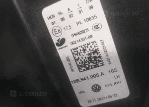 LAMPA PRZÓD LEWA VW ID3 ID-3 ID 3 FULL LED 10B941005A 6