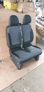 Fotel pasażera kanapa ławka dwójka Renault Trafic III Vivaro B 14- 3