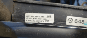 Listwa zgarniająca drzwi chrom prawy przód przednia prawa Audi A4 B8 8K0853284G 6