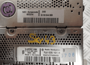 Vw touareg 7L radio nawigacja 7L6035191R 3