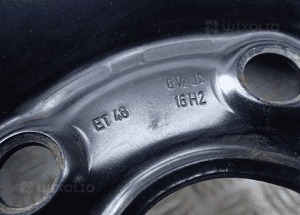 Felgi stalowe 16 5x112 VW 6,5Jx16 ET48 5QA601027A RADOM 5