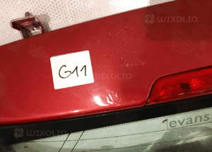 Klapa bagaznika tył tylna peugeot 308 lkrd bordowy 2