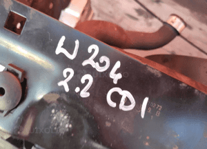 Mercedes c W204 2.2 cdi pas przedni wzmocnienie chłodnice wentylator belka 11