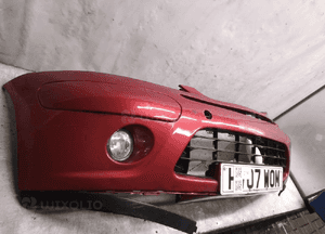 Zderzak przód przedni citroen C3 lift fl ekqd bordo bordowy halogeny 4
