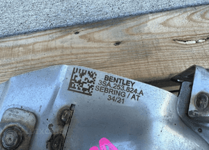 KOŃCÓWKA WYDECHU WYDECH TYŁ TYLNA BENTLEY CONTINENTAL GT 3SA 3SA253824A 4