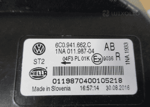 Halogen przeciwmgielny prawy vw polo 5 v lift 2014-2017 rok 10