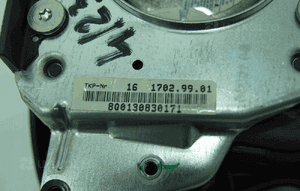 Airbag kierowcy czarny mercedes sl R230 02 5