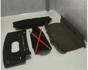 Jaguar xk 8 X100 mata tapicerka płyta bagażnika 3
