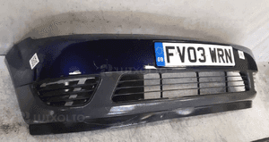 Zderzak przód przedni ford fiesta MK.6 6 vi W3 granatowy 4