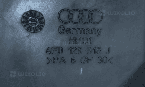 Audi A6 C6  3.0 V6 TFSI rura wlot przewód powietrza 4F0129618J 2