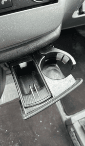 MERCEDES VITO VIANO 639 schowek szuflada uchwyt na napoje cup holder 1