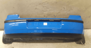 Zderzak tył tylny vw volkswagen polo 9N 9N3 LW5Z niebieski 1