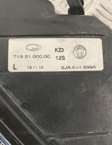 Halogen lewy skoda rapid 2012- 13