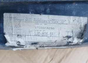 Belka wzmocnienie zderzaka przód VW Golf IV 4 1J0805551E 5