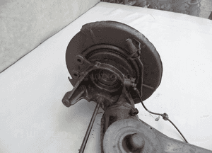 WAHACZ LEWY TYŁ TYLNY ZWROTNICA PIASTA BMW Z3 3 E36 3