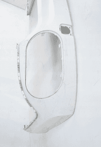 Porshe cayenne 7L5 spoiler dyfuzor dokładka zderzaka tył 7L5807521FN 5