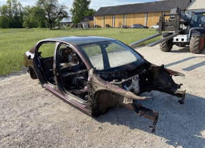 Ćwiartka podłużnica prawy przód skoda superb 2 ii 1