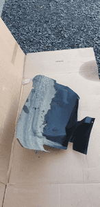 Nadkole lewy przód część tylna Citroen C5 I 9627973380 3