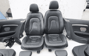 FOTELE SIEDZENIA SKÓRA MANUAL AUDI A5 8T B8 COUPE 5