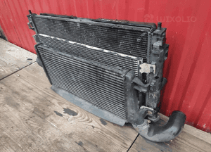 Jeep compass i lift 2.2 crd chłodnica chłodnice intercooler wentylatory kpl 4