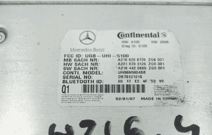 Moduł bluetooth mercedes CL600BT cl W216 2