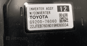 TOYOTA CH-R GR lift 2.0 Hybryda konwektor falownik 2019-2023 G9200-76060 6