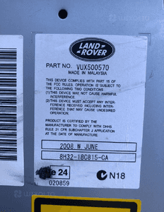Radio CD VUX500570 6CD-565 Range Rover Sport / Land Rover Discovery 3 III 2