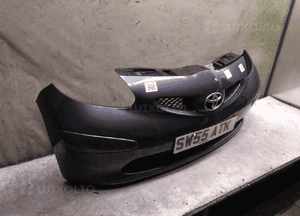 Zderzak przód przedni toyota aygo 1G3 szary 3