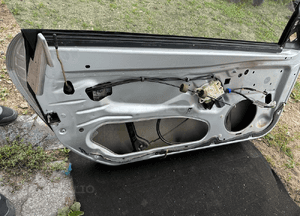 mercedes slk 171 drzwi lewe prawe szyba zamek srebrne niebieskie czarne 13