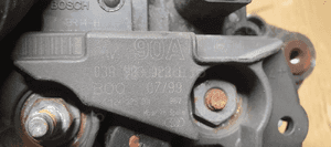 Alternator prądnica VW Golf V Plus 1.9 TDI 038903023L 03F903023FX 6