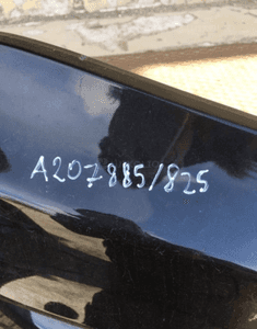 Mercedes e 207 LIFT zderzak AMG przedni pdc 5