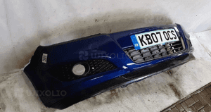 Zderzak przód przedni opel astra h 3 iii lift fl halogeny Z21B granat granatowy 4